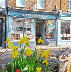 exterior of shop Books on the Rise
